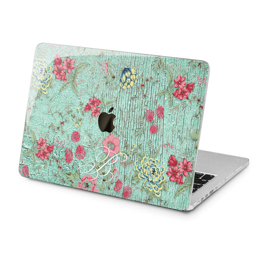 Lex Altern Lex Altern Vintage Pink Flowers Case for your Laptop Apple Macbook.