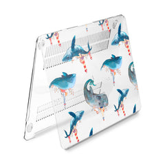 Lex Altern Hard Plastic MacBook Case Cute Whales