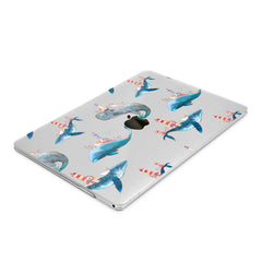 Lex Altern Hard Plastic MacBook Case Cute Whales