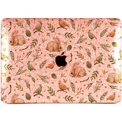 Lex Altern MacBook Glitter Case Rabbit Pattern