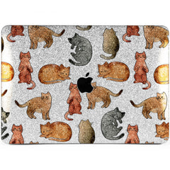 Lex Altern MacBook Glitter Case Cute Cats