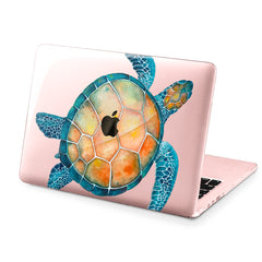 Lex Altern Hard Plastic MacBook Case Watercolor Turtle