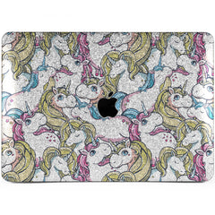 Lex Altern MacBook Glitter Case Unicorn Pattern