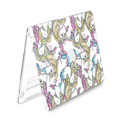 Lex Altern Hard Plastic MacBook Case Unicorn Pattern