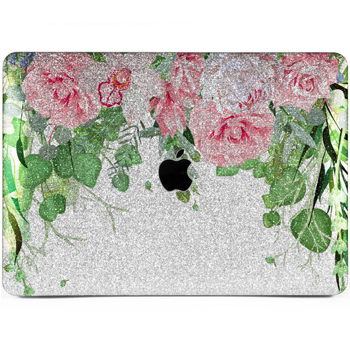 Lex Altern MacBook Glitter Case Rose Garden
