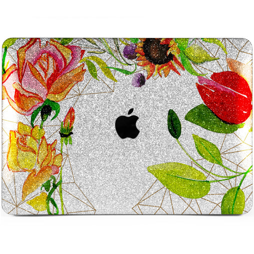 Lex Altern MacBook Glitter Case Bright Plants