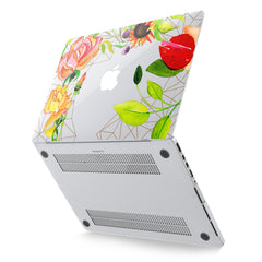 Lex Altern Hard Plastic MacBook Case Bright Plants