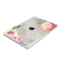 Lex Altern Hard Plastic MacBook Case Peonies Watercolor