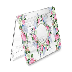 Lex Altern Hard Plastic MacBook Case Flower Wreath