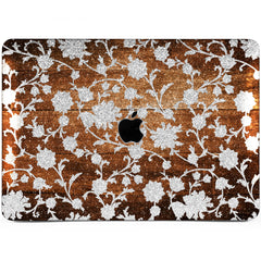 Lex Altern MacBook Glitter Case Wooden Flowers