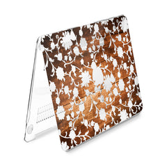 Lex Altern Hard Plastic MacBook Case Wooden Flowers