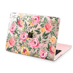 Lex Altern Hard Plastic MacBook Case Floral Leaves