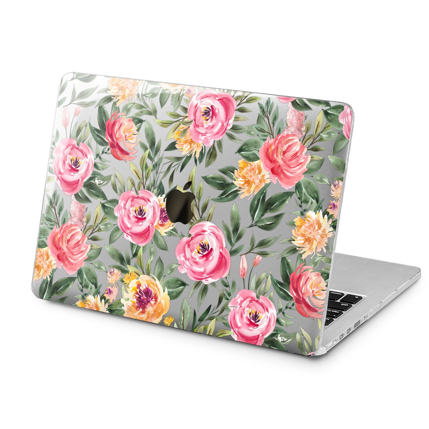 Lex Altern Lex Altern Floral Leaves Case for your Laptop Apple Macbook.
