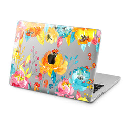 Lex Altern Lex Altern Colorful Flowers Case for your Laptop Apple Macbook.