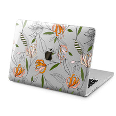 Lex Altern Lex Altern Floral Pattern Case for your Laptop Apple Macbook.