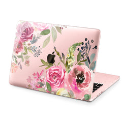 Lex Altern Hard Plastic MacBook Case Rose Boossom