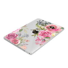 Lex Altern Hard Plastic MacBook Case Rose Boossom
