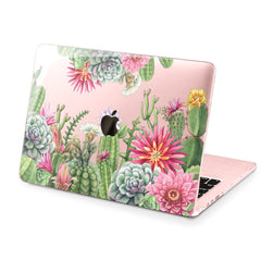 Lex Altern Hard Plastic MacBook Case Floral Cactus