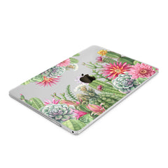 Lex Altern Hard Plastic MacBook Case Floral Cactus