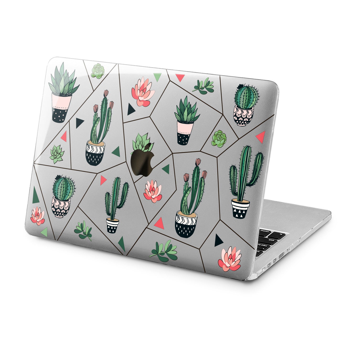 Lex Altern Lex Altern Geometric Cactus Case for your Laptop Apple Macbook.
