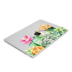 Lex Altern Hard Plastic MacBook Case Cactus in Bloom