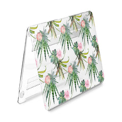 Lex Altern Hard Plastic MacBook Case Exotic Plants