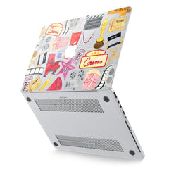 Lex Altern Hard Plastic MacBook Case Cinema Pattern