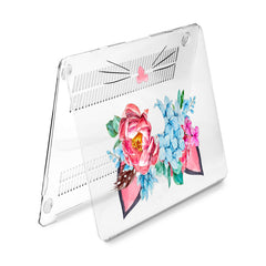 Lex Altern Hard Plastic MacBook Case Floral Cat