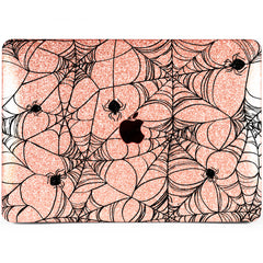 Lex Altern MacBook Glitter Case Spider Pattern