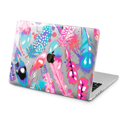 Lex Altern Lex Altern Pink Feathers Case for your Laptop Apple Macbook.