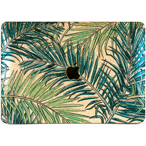 Lex Altern MacBook Glitter Case Tropical Leaves