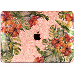 Lex Altern MacBook Glitter Case Tropical Blossom