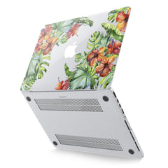 Lex Altern Hard Plastic MacBook Case Tropical Blossom