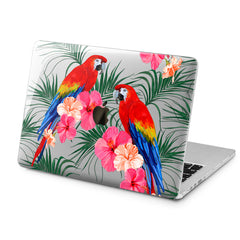 Lex Altern Lex Altern Floral Parrots Case for your Laptop Apple Macbook.