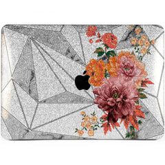 Lex Altern MacBook Glitter Case Geometric Blossom