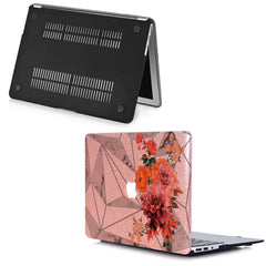 Lex Altern MacBook Glitter Case Geometric Blossom