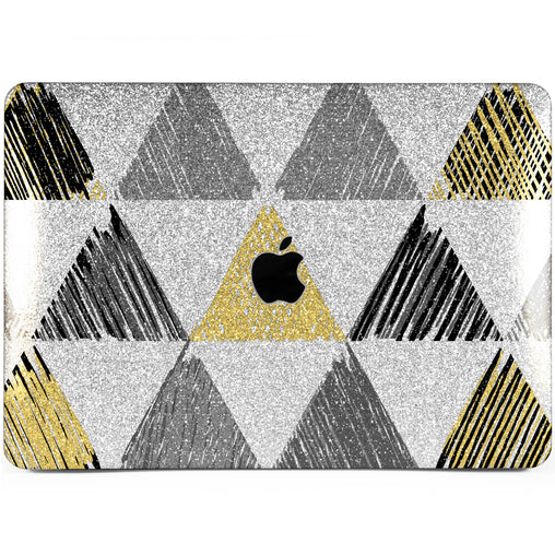 Lex Altern MacBook Glitter Case Geometric Drawing