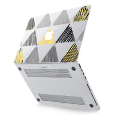 Lex Altern Hard Plastic MacBook Case Geometric Drawing
