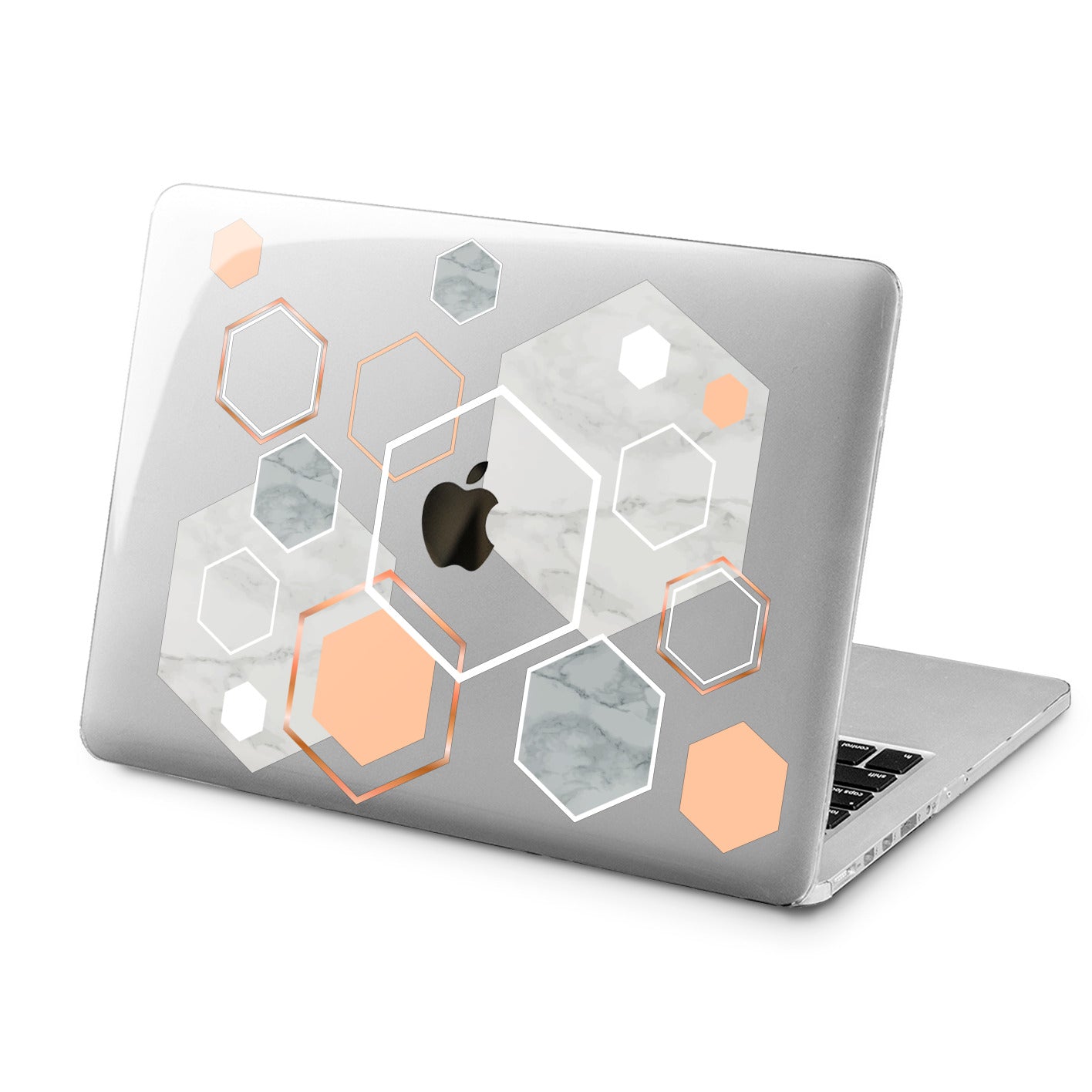 Lex Altern Lex Altern Marble Hexagon Case for your Laptop Apple Macbook.