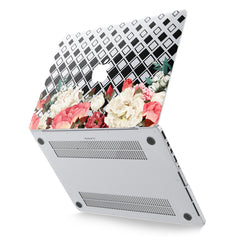 Lex Altern Hard Plastic MacBook Case Floral Geometry