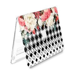 Lex Altern Hard Plastic MacBook Case Floral Geometry