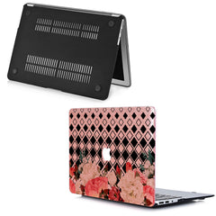 Lex Altern MacBook Glitter Case Floral Geometry