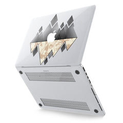Lex Altern Hard Plastic MacBook Case Geometric Mountains