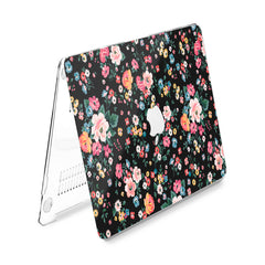 Lex Altern Hard Plastic MacBook Case Pink Wildflowers