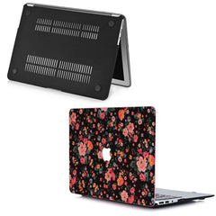 Lex Altern MacBook Glitter Case Pink Wildflowers