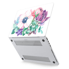 Lex Altern Hard Plastic MacBook Case Pastel Flowers