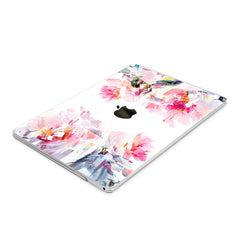 Lex Altern Hard Plastic MacBook Case Peony Watercolor