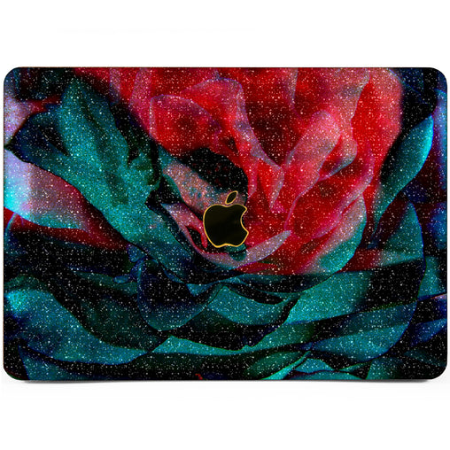 Lex Altern MacBook Glitter Case Dark Rose