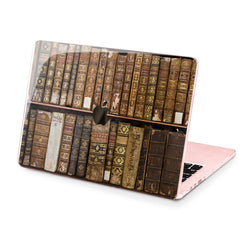 Lex Altern Hard Plastic MacBook Case Old Books
