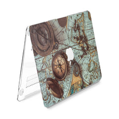Lex Altern Hard Plastic MacBook Case Antique Compass
